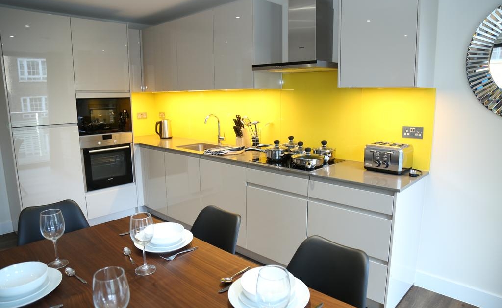 Kitchen with Utensils