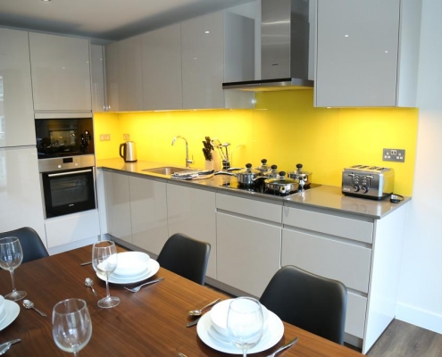 Kitchen with Utensils