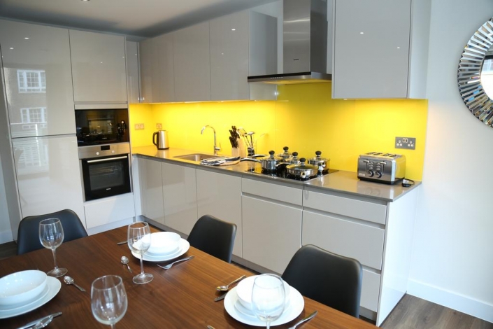 Kitchen with Utensils